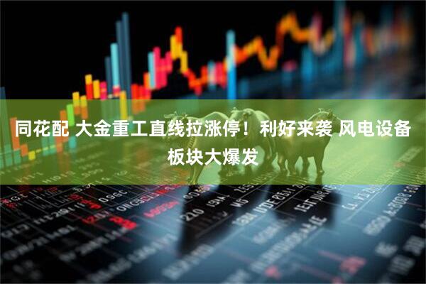 同花配 大金重工直线拉涨停！利好来袭 风电设备板块大爆发
