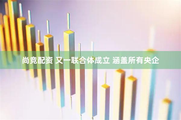尚竞配资 又一联合体成立 涵盖所有央企