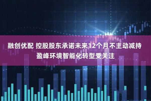 融创优配 控股股东承诺未来12个月不主动减持 盈峰环境智能化转型受关注