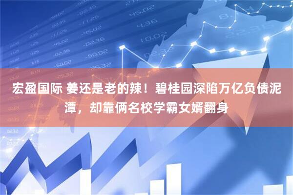 宏盈国际 姜还是老的辣！碧桂园深陷万亿负债泥潭，却靠俩名校学霸女婿翻身