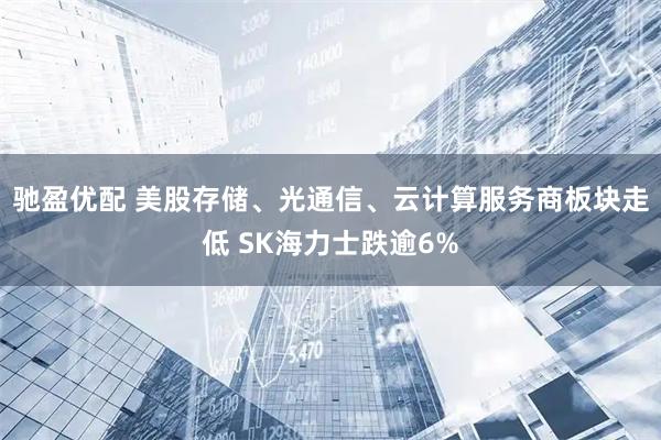 驰盈优配 美股存储、光通信、云计算服务商板块走低 SK海力士跌逾6%